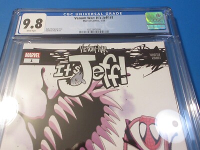 Venom War It's Jeff #1 CGC 9.8 NM/M Gorgeous Gem Wow | eBay