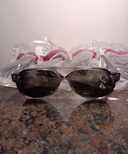 4 QTY Sealed Vintage 1980s Allsafe Tinted Safety Glasses Z87.1 w/Side Shields