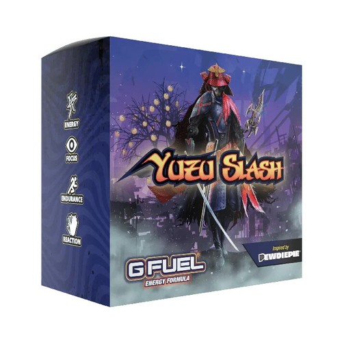 G Fuel Yuzu Slash Collectors Box | PewDiePie | Energy Drink | UK Seller | GFUEL - Picture 10 of 10