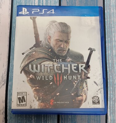The Witcher 3: Wild Hunt (Sony PlayStation 4, PS4) W/ manual, game, tested