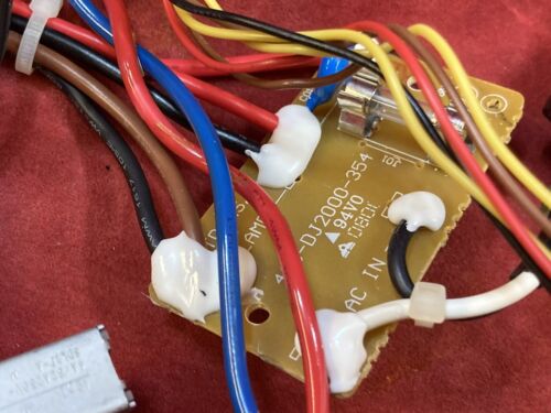 Numark TT-1520 Turntable Replacement Parts Transformer Cord Power Button Switch - Picture 3 of 4