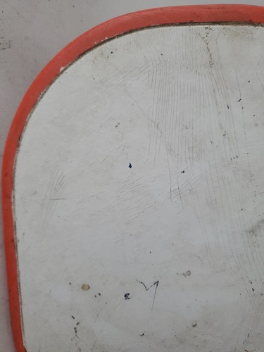 1983 HONDA CR250 RIGHT SIDE PANEL CR 250 PLASTIC COVER RED WHITE OVAL PLATE - Picture 6 of 19