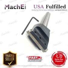 MachEl Fly Cutter with MT3 Shank (M12 x 1.75 Drawbar) for Precision Lathe