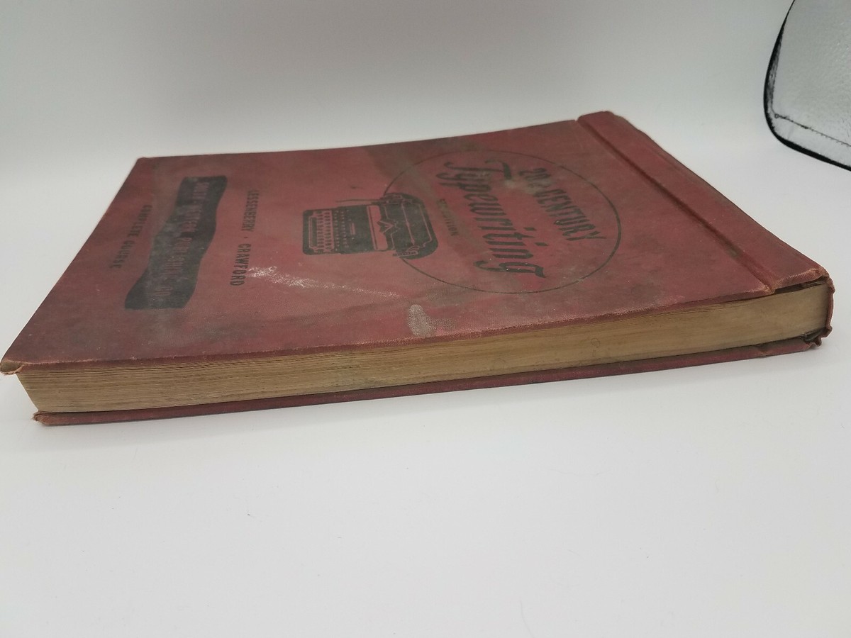 20th Century Typewriting Book South-Western Publishing Co