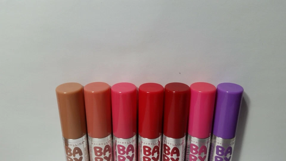 1) Maybelline Bálsamo Color Labios Bebé Crayón Bálsamo Labial Tu Elección de Tono UN Bálsamo Foto 2 de 4