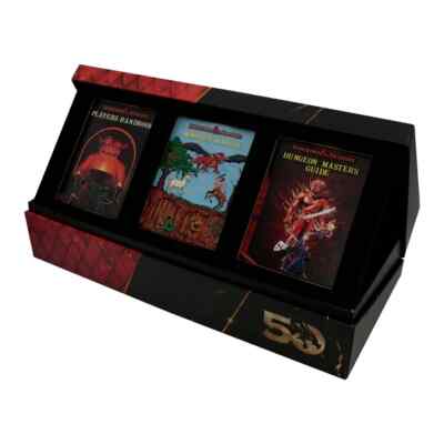 Dungeons & Dragons 50th Anniversary 1st Edition Book Cover Ingot