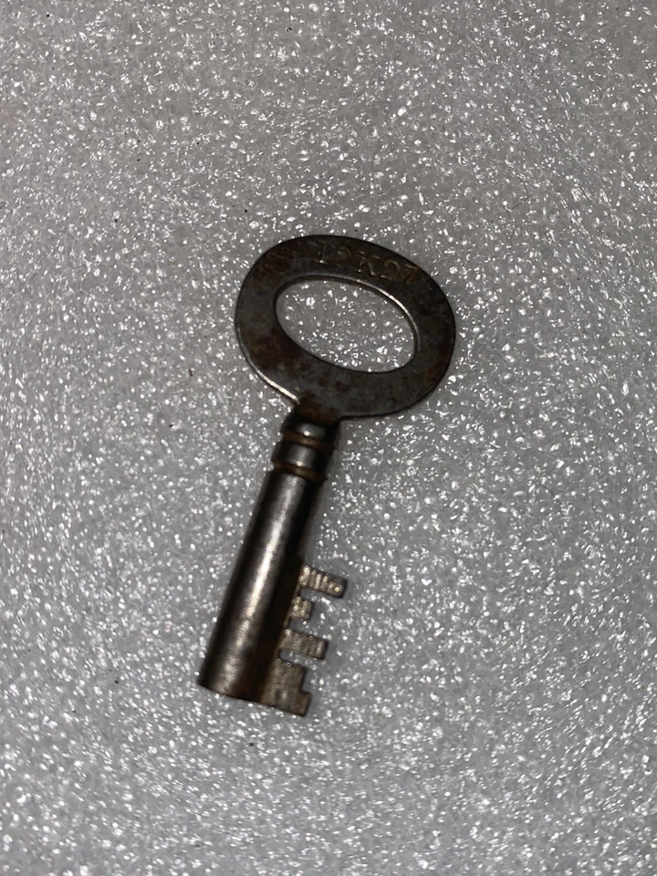 Llave de maletero antigua Eagle Lock Company No. Llave de maletero 12K27 Ealge Lock Co 12K27 Foto 3 de 4