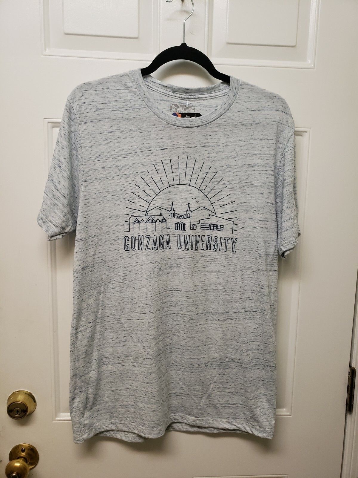 Gonzaga University Tshirt, Size M, Vapor Blue, NWT, Uscape A