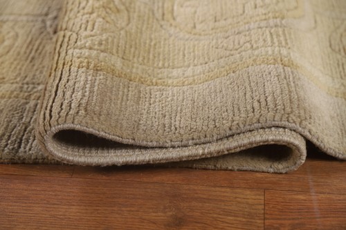 Vegetable Dye Nepalese Large Rug 12x15 Handmade Wool Oriental Carpet - Picture 12 of 12