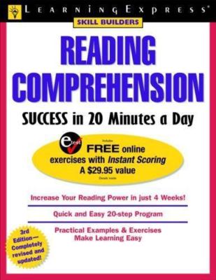 Reading Comprehension Success in 20 Minutes a Da- 1576854949, Editors, paperback