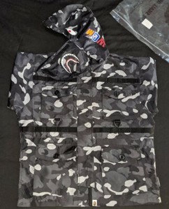 bape shark camo jacket