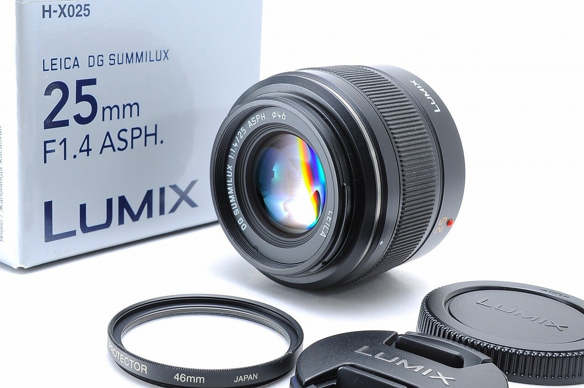 LUMIX LEICA DG SUMMILUX 25mm F1.4 H-X025