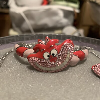 ★WEST★ Swarovski crystal Alice bracelet 14KWI9542243 Swarovski Very RARE Alice in Wonderland Cheshire Cat