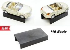 1/18 Scale Model Car Dispay Stand (1:18 Scale) Slanted 7.75" x 4" for Shelf