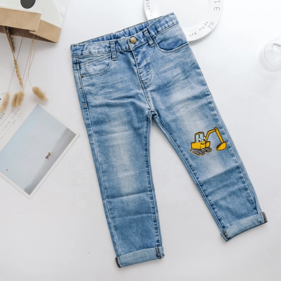 Parches para retroexcavadora (paquete de 3) apliques bordados de hierro en parche para niños Foto 3 de 4