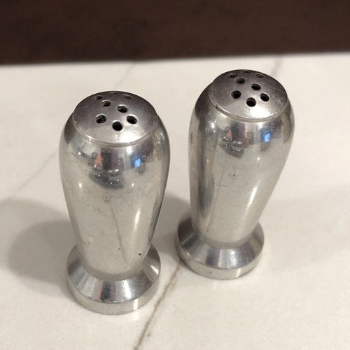 Vintage Salt and Pepper 10 sets Silver Tone - Picture 4 of 22