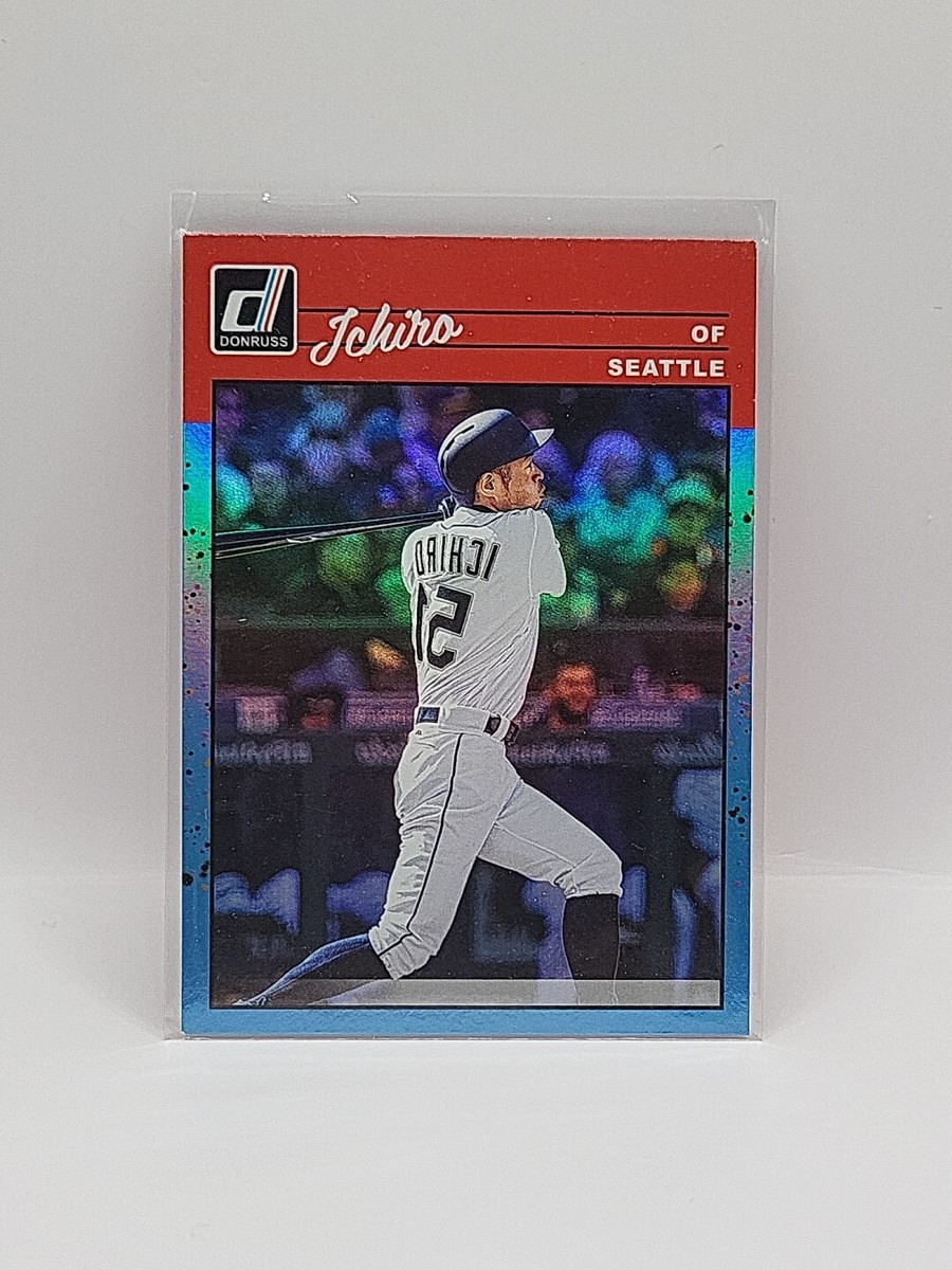 2023 Donruss Baseball Ichiro #266 Image Variation Blue- Seattle