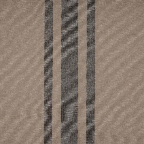 16"x60"Grain Sack Charcoal VALANCE Country Cottage Stripe Cotton VHC Brands NEW - Picture 2 of 12