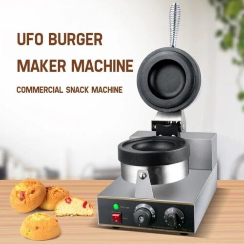 Macchina per snack commerciale gelato hamburger pressa macchina per hamburger ufo - Foto 1 di 13