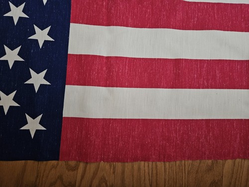 American Flag Fabric Panel 60" X 35" - Picture 5 of 6