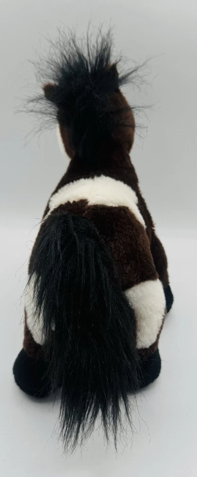 Webkinz Ganz Plush HM147 Pinto Brown White Horse No Code Stuffed Animal 2008 - Image 4 of 4