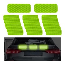 20 PCS Warning Reflective Stickers, Strong Reflective Waterproof Stickers for...