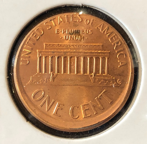 2001 Lincoln Cent MINT ERROR 10% Off Center Memorial Penny Coin - Picture 2 of 2
