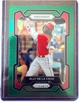2024 Panini Prizm - Elly De La Cruz #192 Green Prizm (RC)