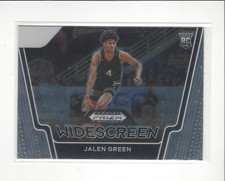 2021-22 Prizm Draft Picks Widescreen #7 Jalen Green RC Rookie Rockets Suns