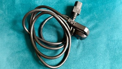 LONGWELL Netzkabel Stromkabel Schuko-Stecker CEE 7/7 - C13 Schwarz 2,20 m 220 cm