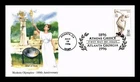 US COVER MODERN OLYMPICS 100TH ANNIVERSARY FDC ALTAR OF HERA EDKEN CACHET