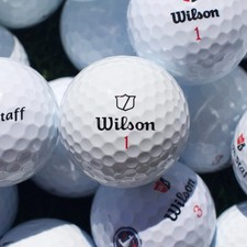 50 Wilson Staff Assorted Used Golf Balls Near Mint 4A/5A Mix - FREE SHIPPING