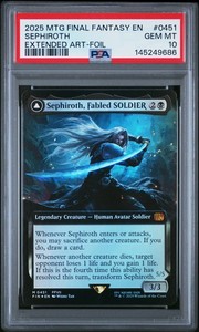 Sephiroth Fabled Soldier Psa 10 | eBay