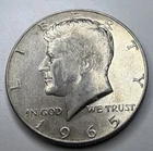 1965 Kennedy Half Dollar 90% Silver R45