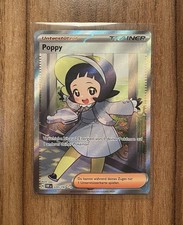 Pokemon 220/197 Poppy Obsidian Flames German Full Art Trainer