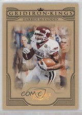 2008 Donruss Threads College Gridiron Kings Gold 63/100 Darren McFadden 18m3