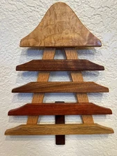 Wooden Trivet for Hot Dishes~ Natural Handmade Wood Trivet Tree - Sturdy
