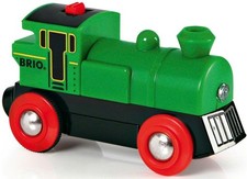 BRIO WORLD 33595 Speedy Green Batterielok 3+ Jahre