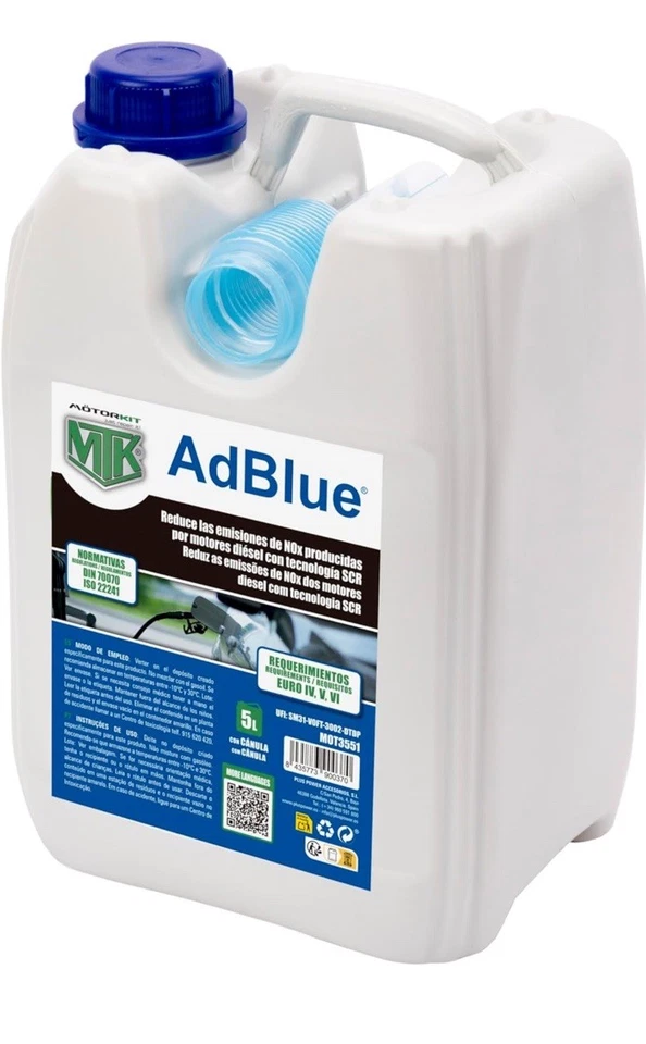 Nettoyant Additif Moteur Diesel Bidon 5 Litres Equipé Technologie SCR - Photo 2/4