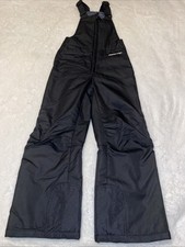 Arctix Size XS 3K Youth Kids Snow Bib Overalls Black Ski Snowsuit Insulated