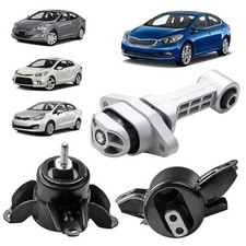 Engine Motor Mount  Transmission Mount Set of 3 Compatible with Hyundai Kia