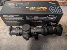 Sig SOTMC61000 TANGO-MSR COMPACT 1-6x24mm Scope w/ SFP Illum. MSR BDC6 Reticle