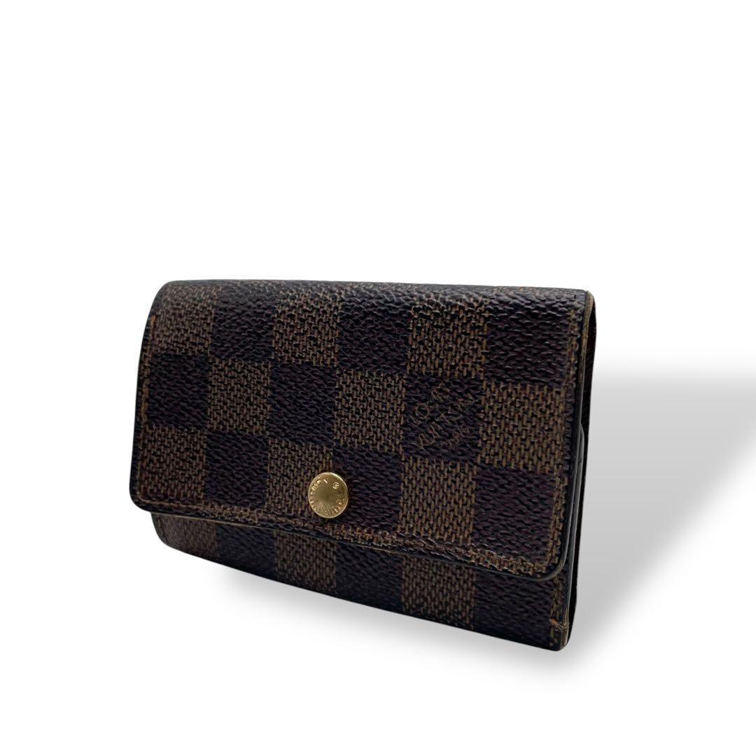 Louis Vuitton Key Case Damier Multicle Fashion Accesory Brown