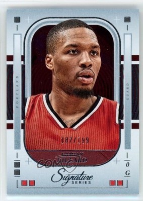 2025-26 Panini Signature Series /199 Damian Lillard #58 6q5