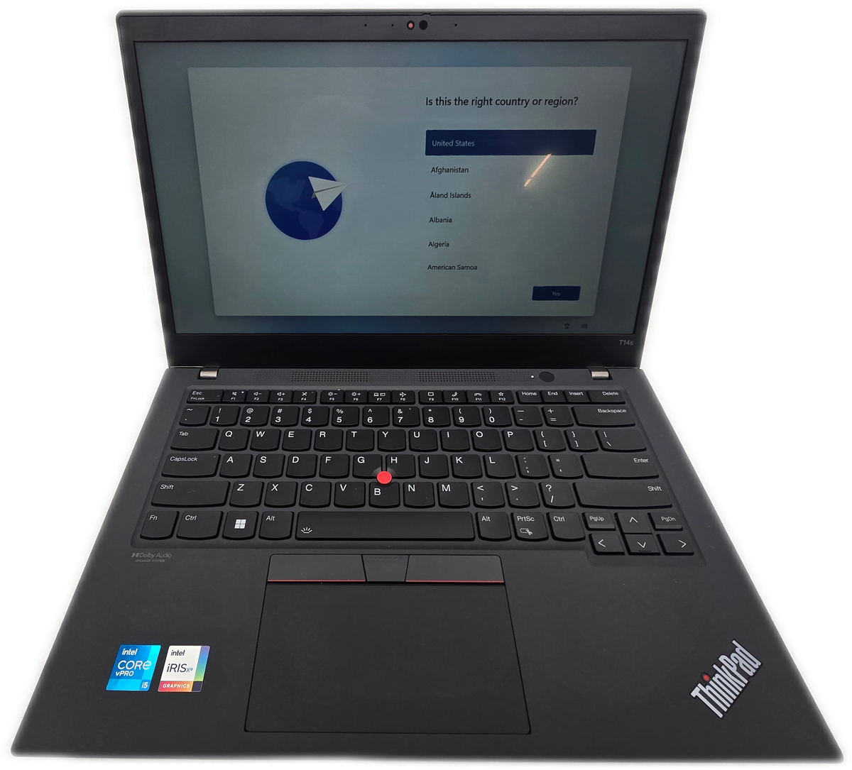 Lenovo ThinkPad T14s Gen 2 i5 11th Gen 16GB RAM 256GB SSD Windows