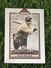2023 Panini Prizm #OBG16 Hack Wilson The Old Ball Game Chicago Cubs HOF