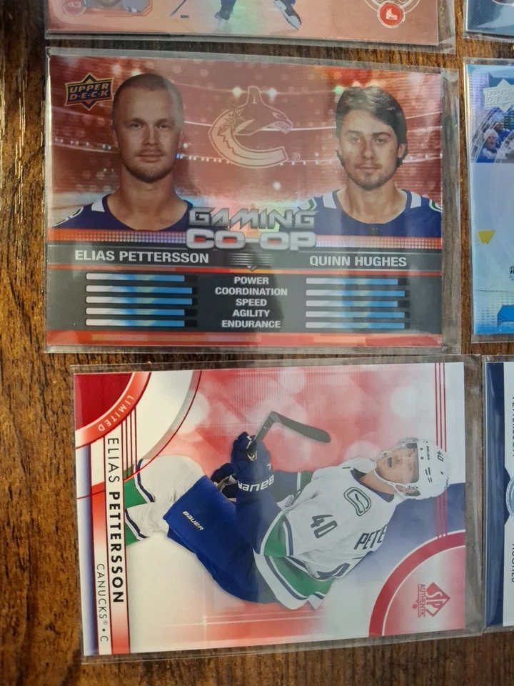 Vancouver Canucks Lot Of 8 Cards As Pictured **Combine Ship ** - Image 2 of 4