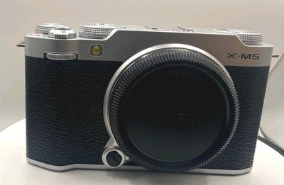 Fujifilm X-M5 Mirrorless Digital Camera Body Silver