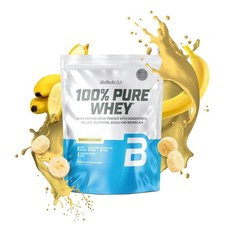 BioTech USA 100% Pure WHEY PROTEIN Pulver 454g BANANE