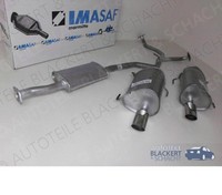Imasaf Auspuff Komplett Ab Kat+Anbauteile für Subaru Outback BP 3.0 R 2003-2009